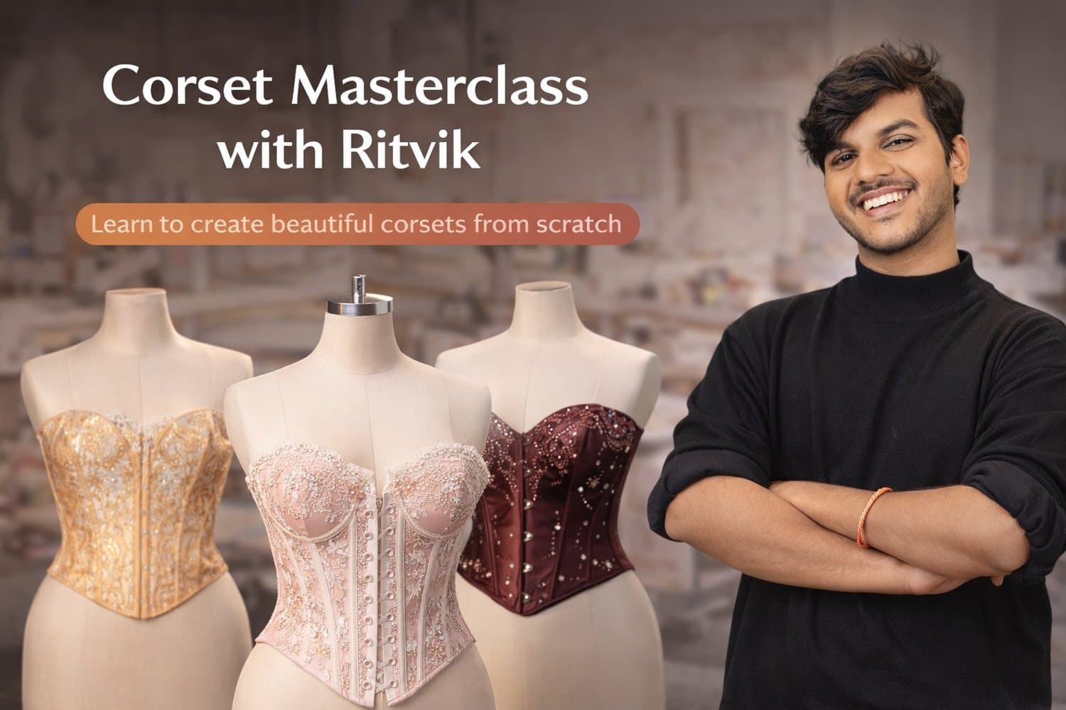 Corset Masterclass with Ritvik