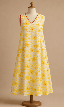 A-Line Kurta final look