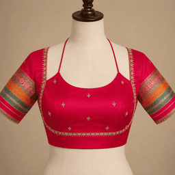 Masaba Style Blouse final look