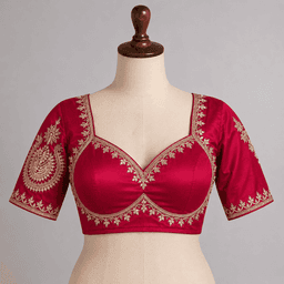 Sabyasachi Style Blouse final look