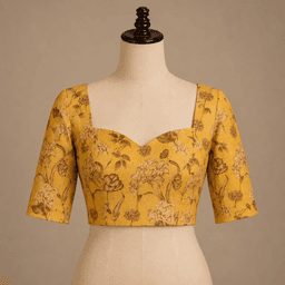 Sweetheart Princess Blouse with Sleeves final look