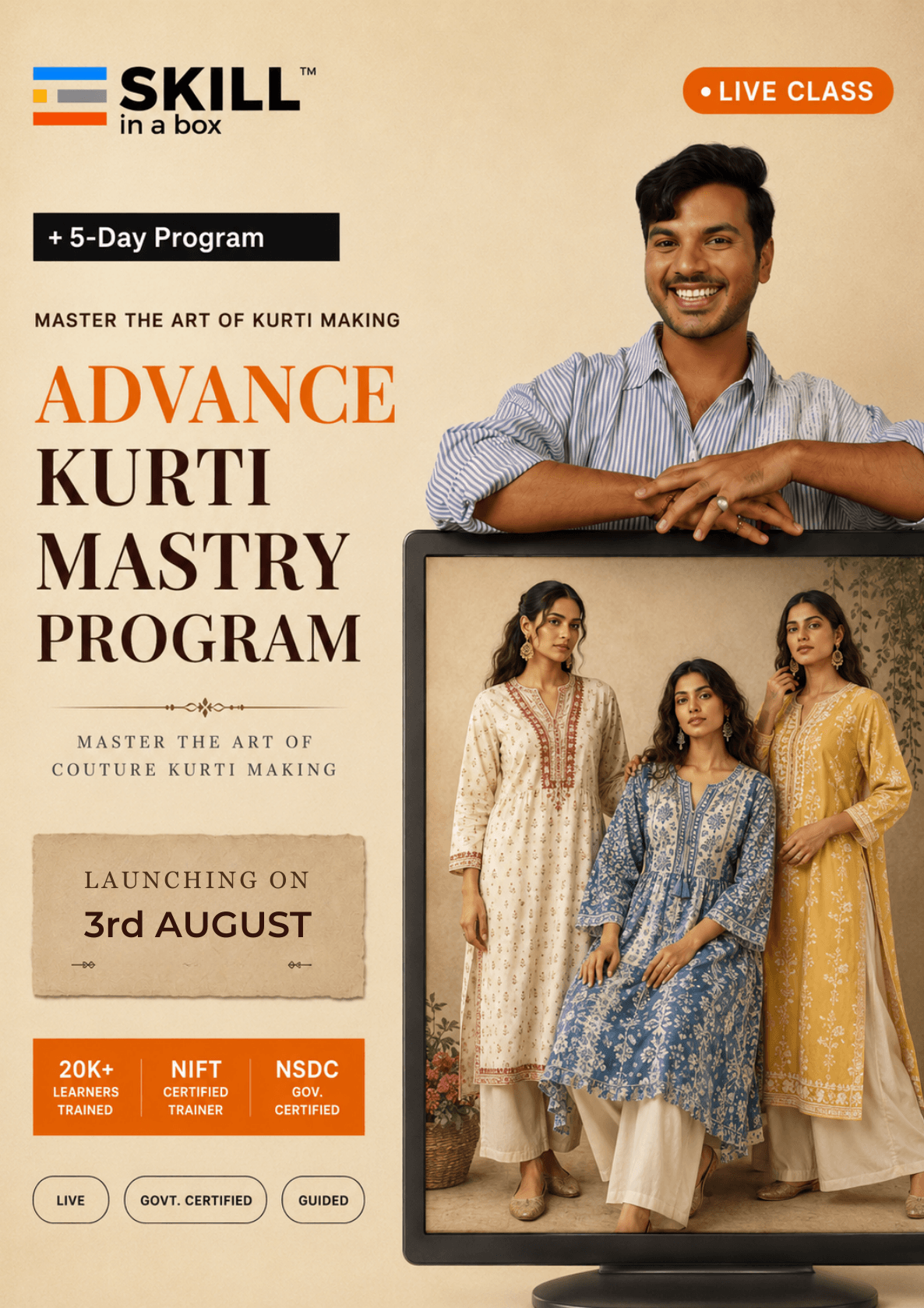 5 Days Advance Kurti Mastry Program