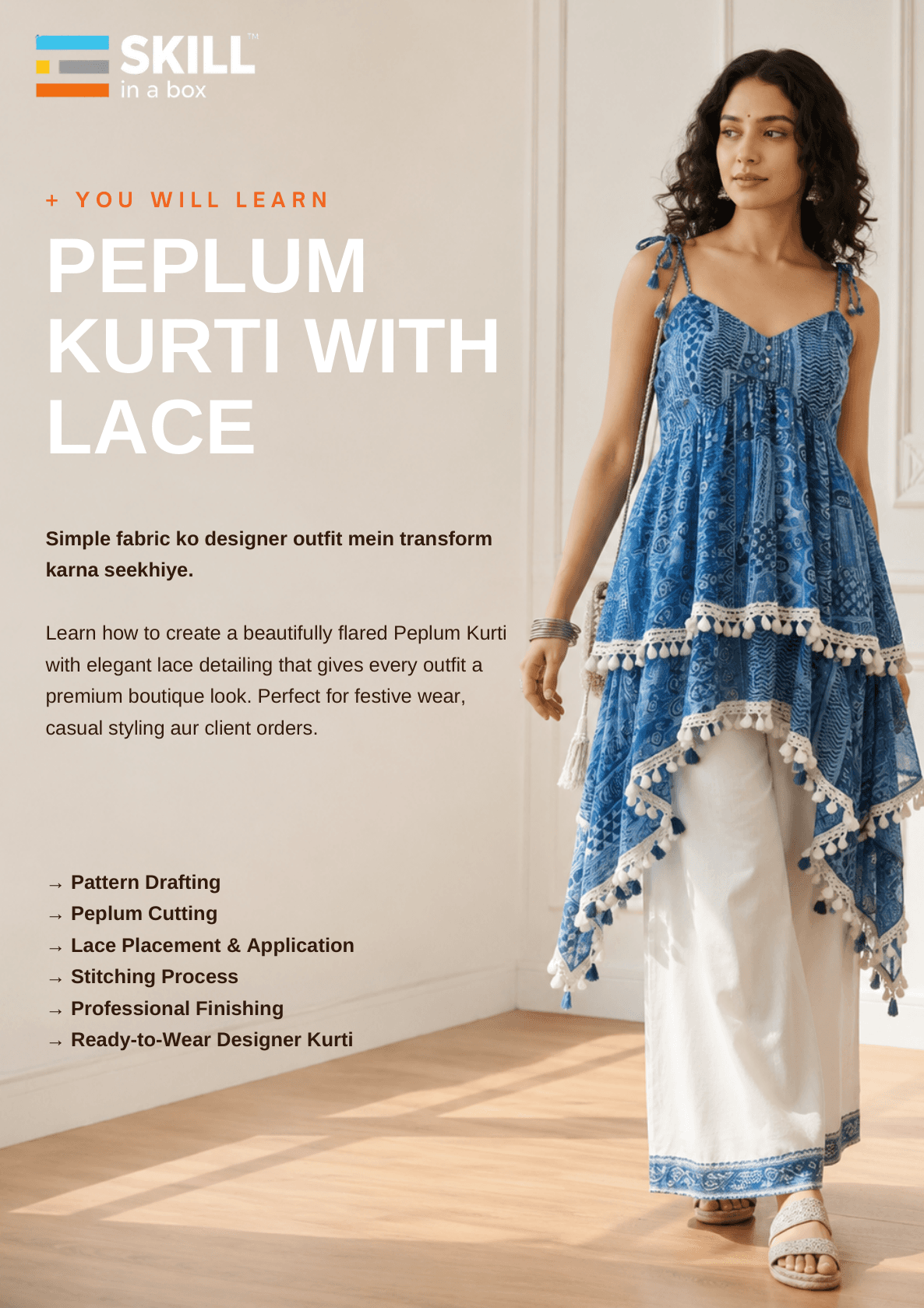 5 Days Advance Kurti Mastry Program brochure page 3