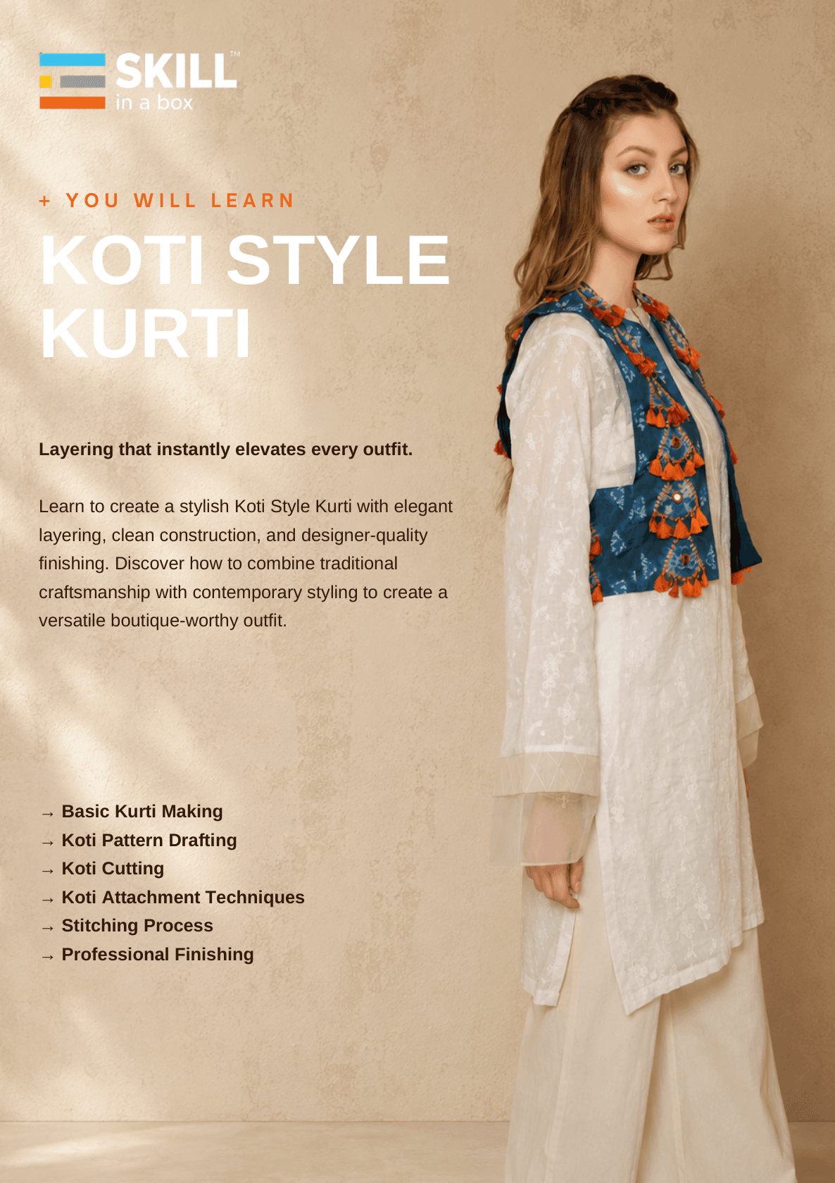 5 Days Advance Kurti Mastry Program brochure page 5