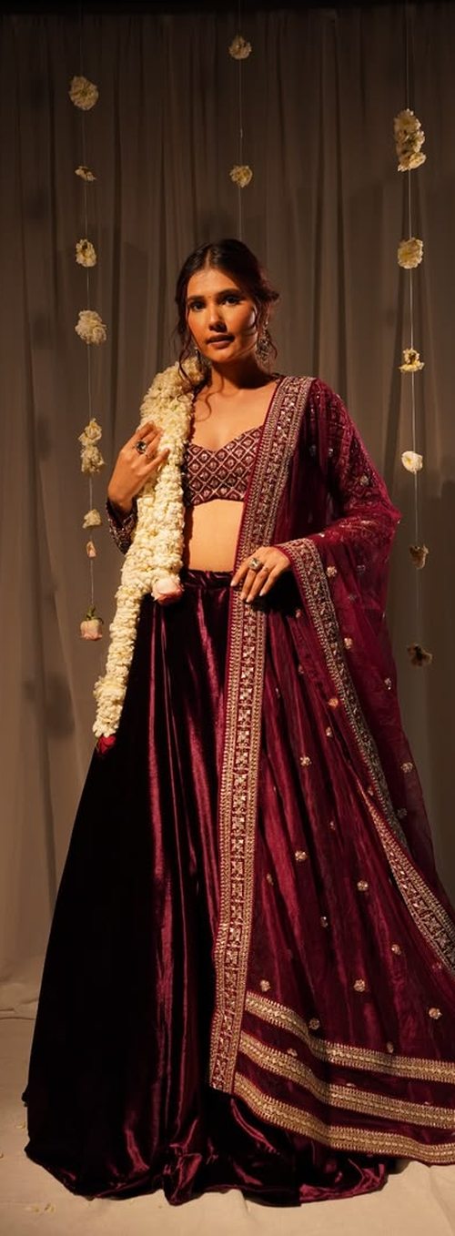 Lehenga made by a learner