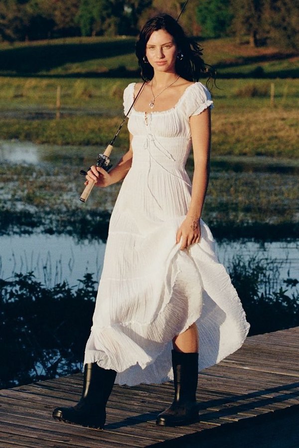 Milkmaid dress