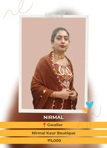 Nirmal, Gwalior — Nirmal Kaur Boutique, ₹5,000 a month