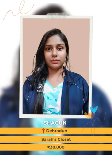 Shagun, Dehradun — Sarah's Closet, ₹30,000 a month
